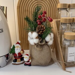 گلدان کنفی پنبه