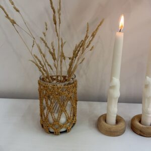 گلدان رافیا کوچک