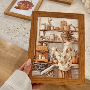 تابلو مینیمال پاییزی