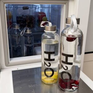 بطری اچ درب استیل